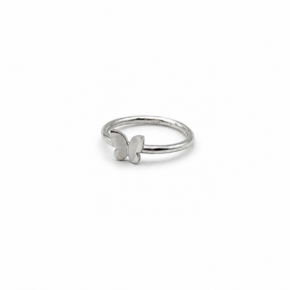 Sterling Silver Butterfly Ring
