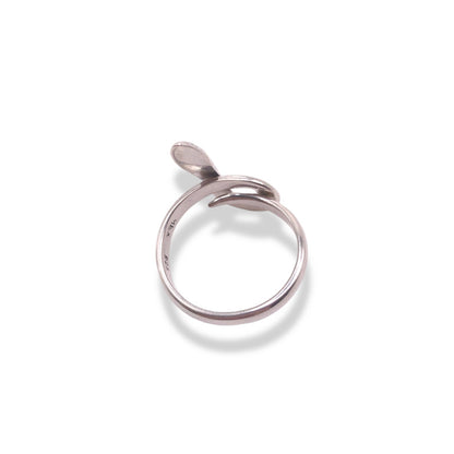 Adjustable Sterling Silver Snake Ring Refined Jewelry