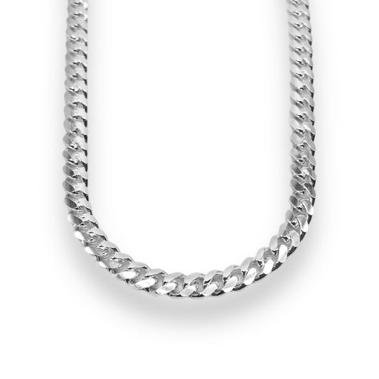 Sterling Silver Miami Cuban Link Chain - 5mm