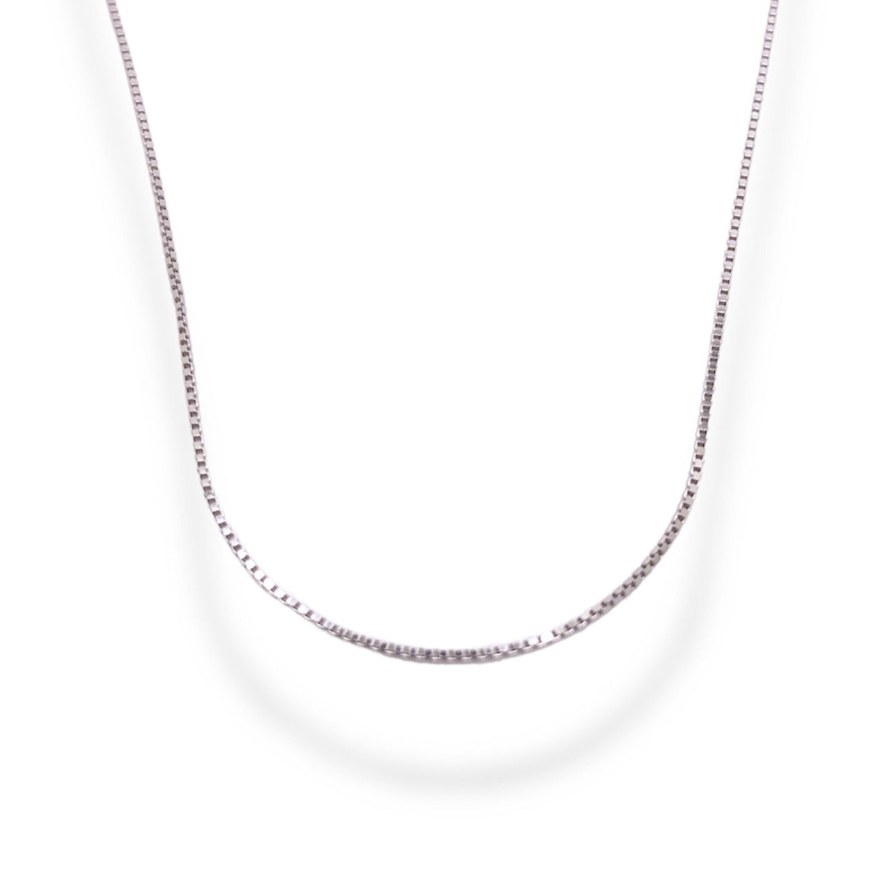 Sterling Silver Box Chain - 0.6mm Refined Jewelry