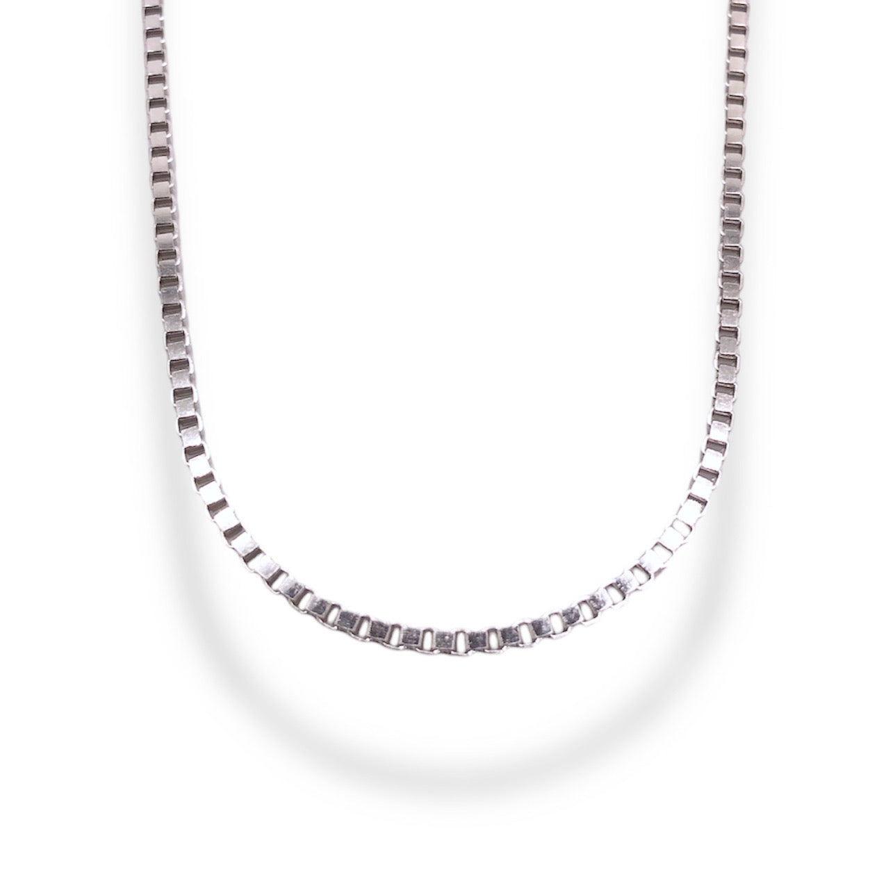 Sterling Silver Box Chain - 1.5mm Refined Jewelry