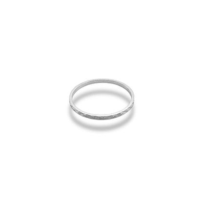 Sterling Silver Diamond Cut Band Refined Jewelry