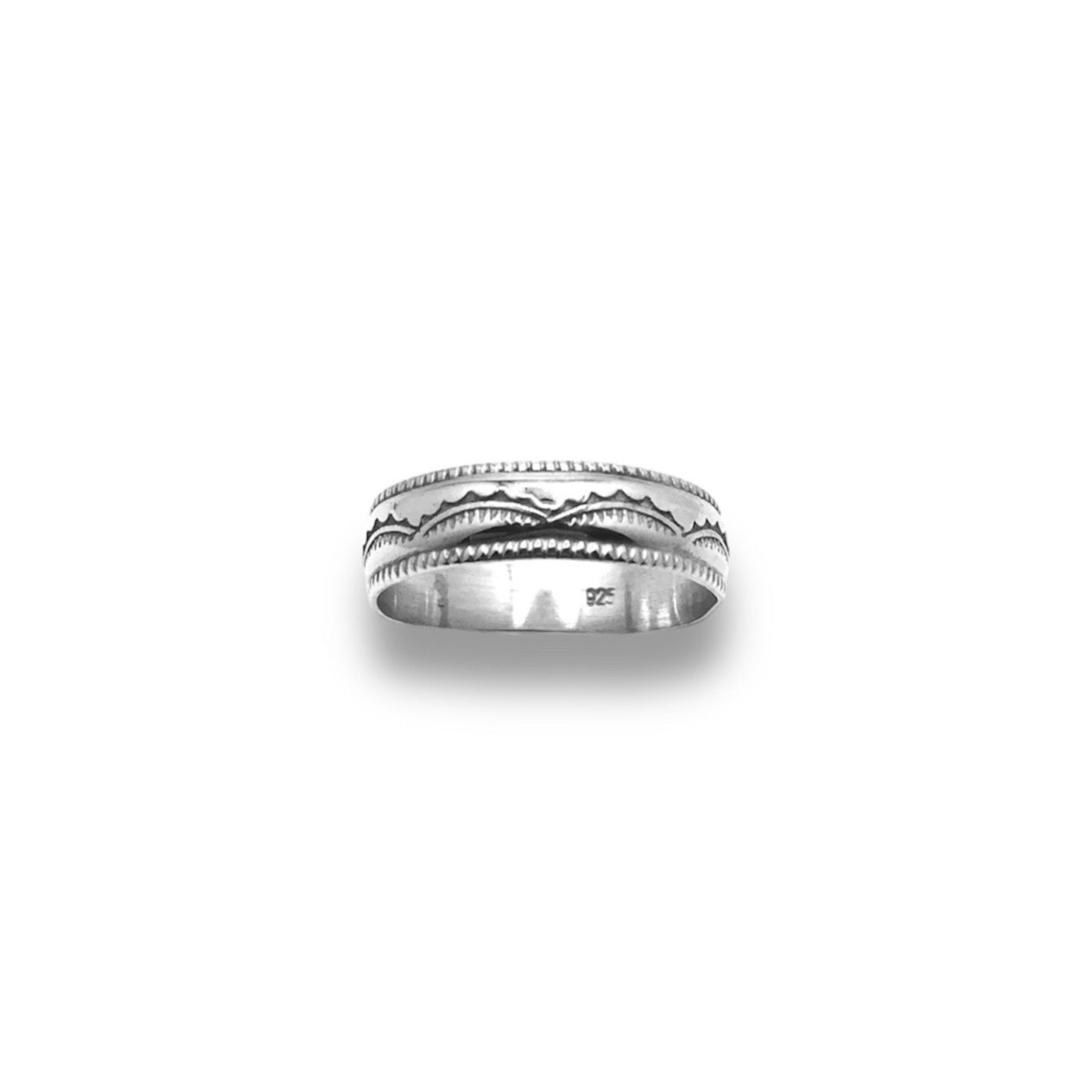 Sterling Silver Rising Sun Band – Refined Jewelry